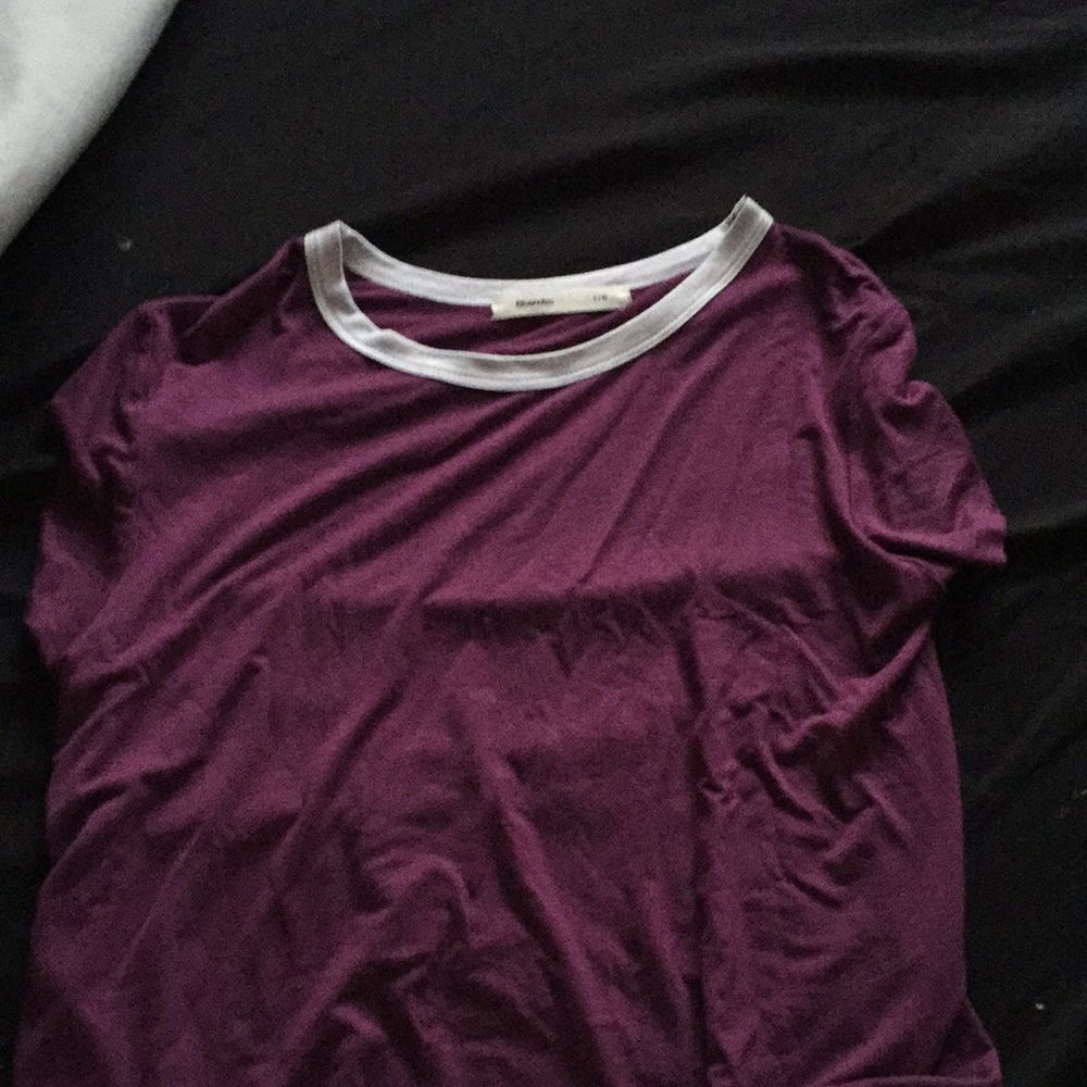 Bluenotes purple short sleeve